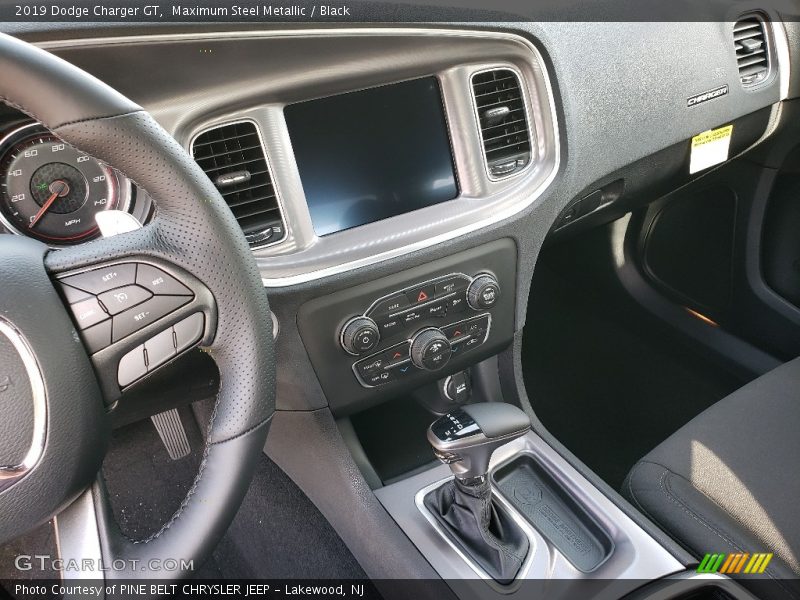 Maximum Steel Metallic / Black 2019 Dodge Charger GT