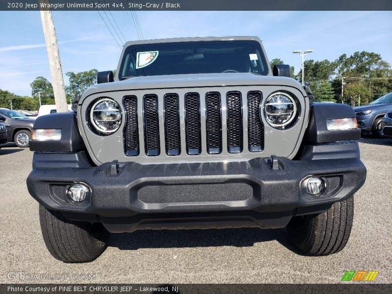 Sting-Gray / Black 2020 Jeep Wrangler Unlimited Sport 4x4