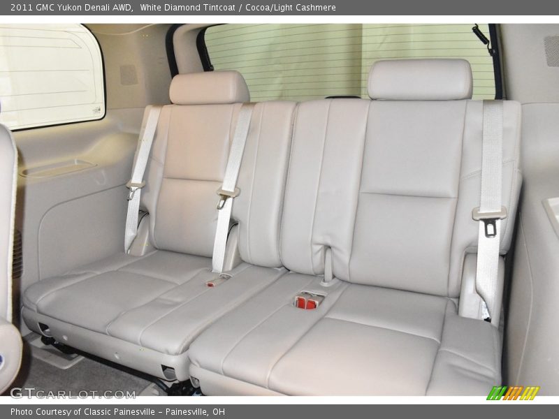 White Diamond Tintcoat / Cocoa/Light Cashmere 2011 GMC Yukon Denali AWD