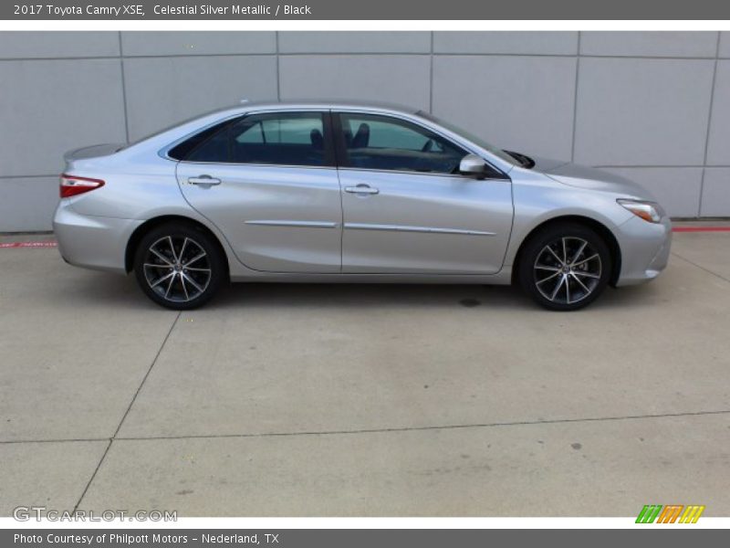 Celestial Silver Metallic / Black 2017 Toyota Camry XSE