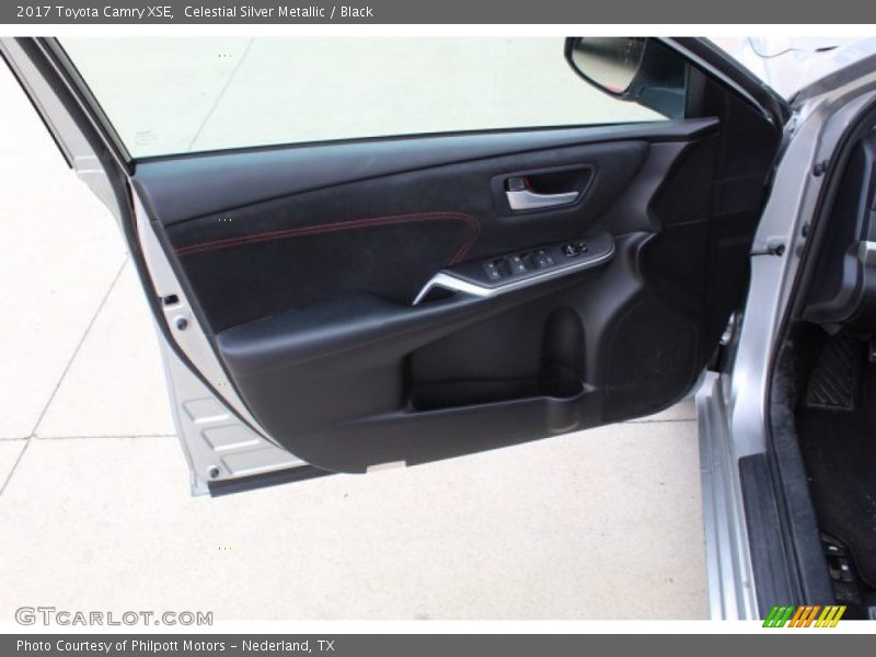 Celestial Silver Metallic / Black 2017 Toyota Camry XSE