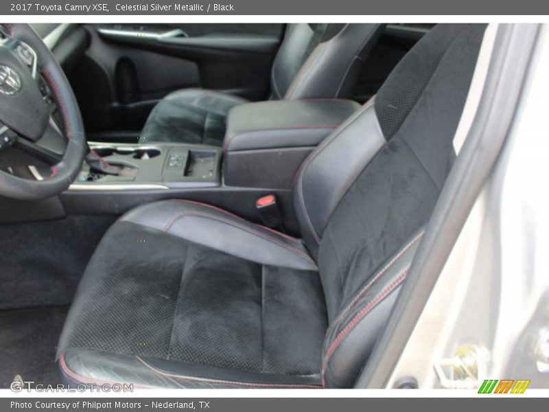 Celestial Silver Metallic / Black 2017 Toyota Camry XSE