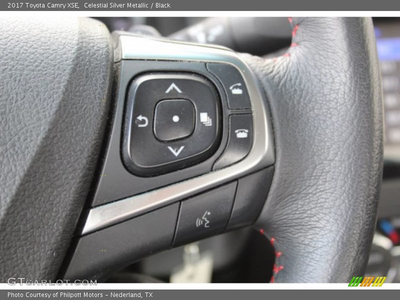 Celestial Silver Metallic / Black 2017 Toyota Camry XSE