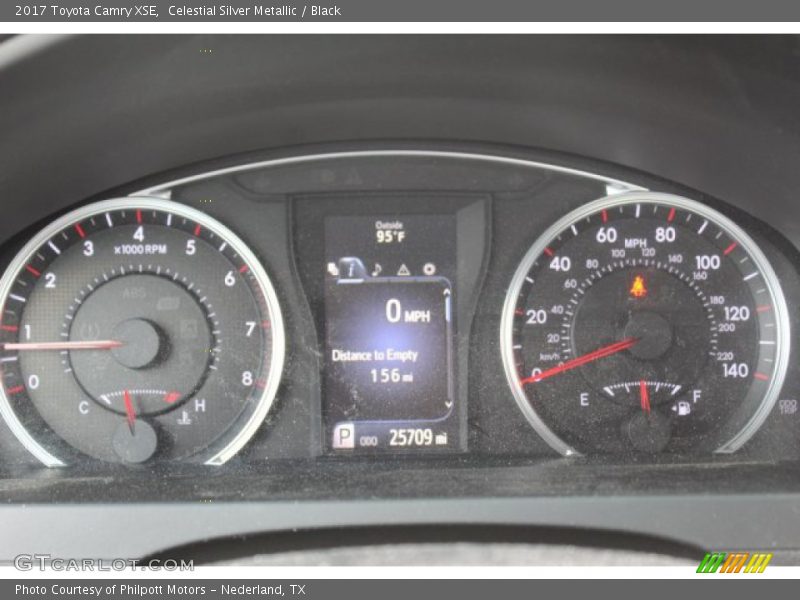 Celestial Silver Metallic / Black 2017 Toyota Camry XSE