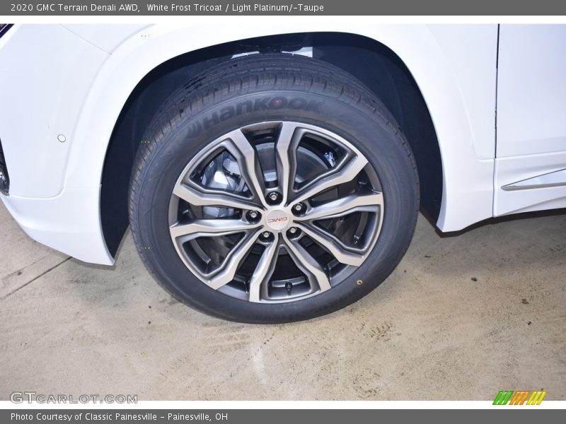 White Frost Tricoat / Light Platinum/­Taupe 2020 GMC Terrain Denali AWD