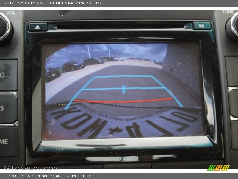 Celestial Silver Metallic / Black 2017 Toyota Camry XSE