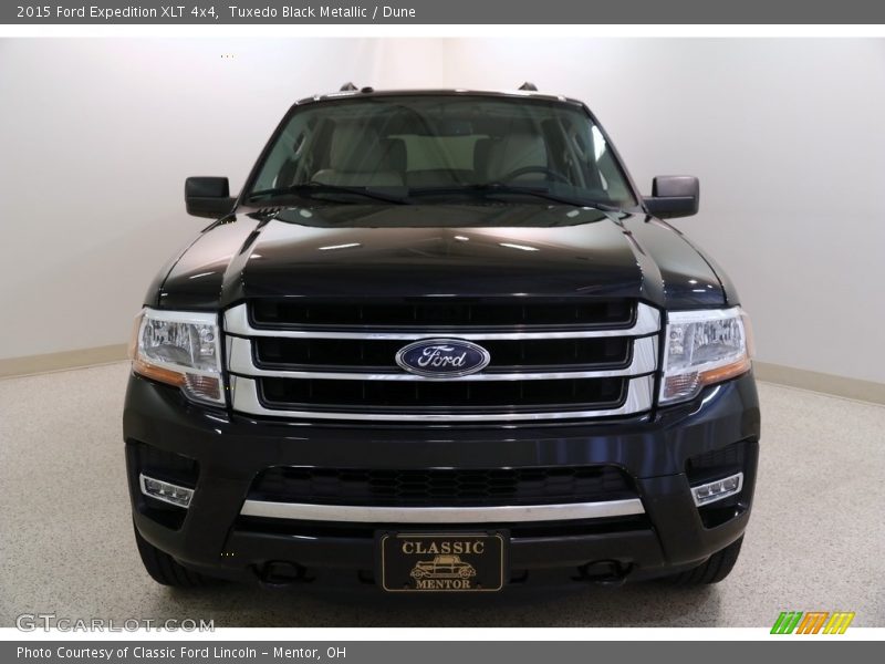 Tuxedo Black Metallic / Dune 2015 Ford Expedition XLT 4x4
