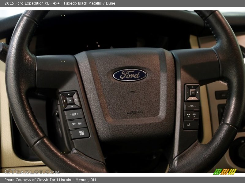 Tuxedo Black Metallic / Dune 2015 Ford Expedition XLT 4x4