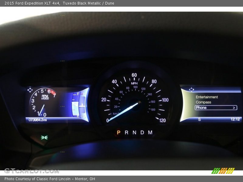 Tuxedo Black Metallic / Dune 2015 Ford Expedition XLT 4x4