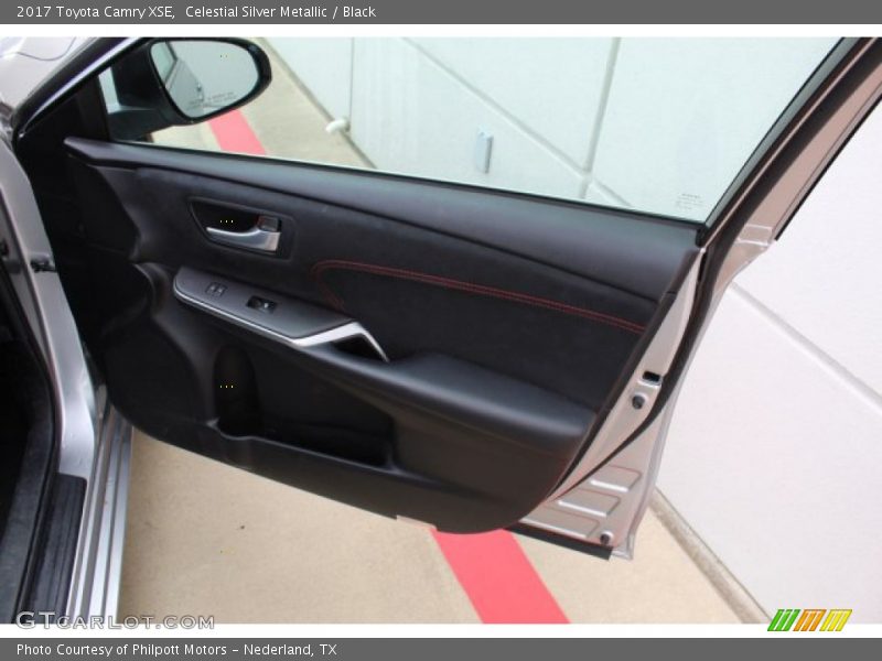 Celestial Silver Metallic / Black 2017 Toyota Camry XSE