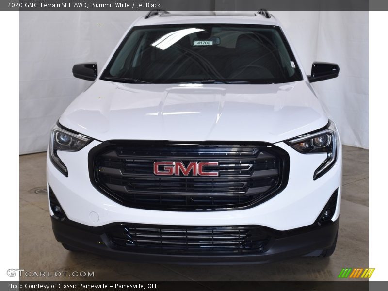 Summit White / Jet Black 2020 GMC Terrain SLT AWD