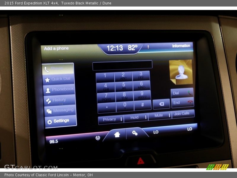 Tuxedo Black Metallic / Dune 2015 Ford Expedition XLT 4x4