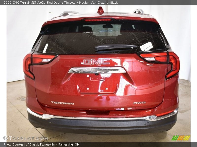 Red Quartz Tintcoat / Medium Ash Gray/Jet Black 2020 GMC Terrain SLT AWD