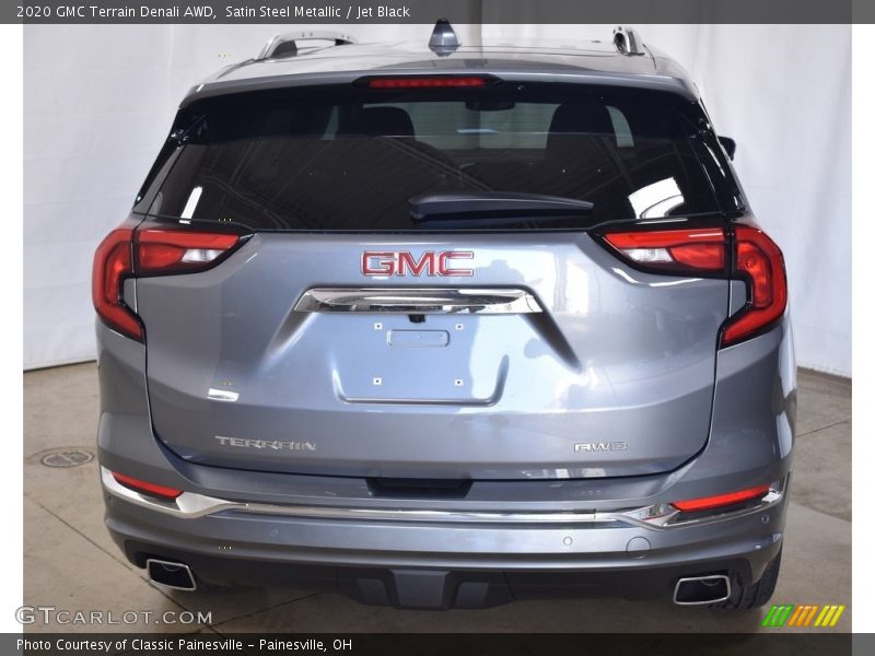 Satin Steel Metallic / Jet Black 2020 GMC Terrain Denali AWD