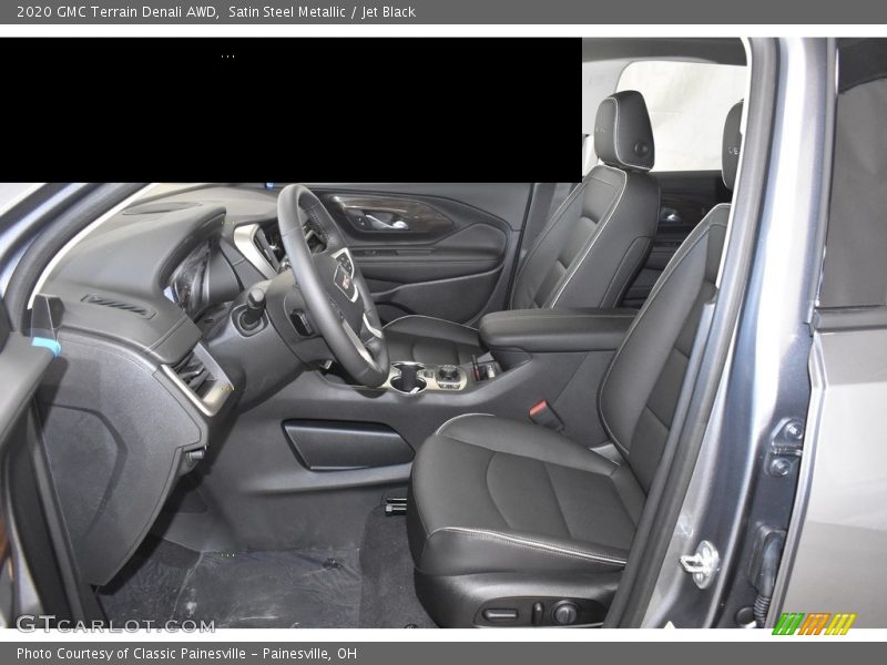 Satin Steel Metallic / Jet Black 2020 GMC Terrain Denali AWD