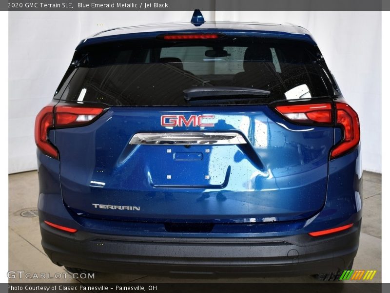 Blue Emerald Metallic / Jet Black 2020 GMC Terrain SLE