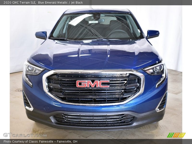 Blue Emerald Metallic / Jet Black 2020 GMC Terrain SLE