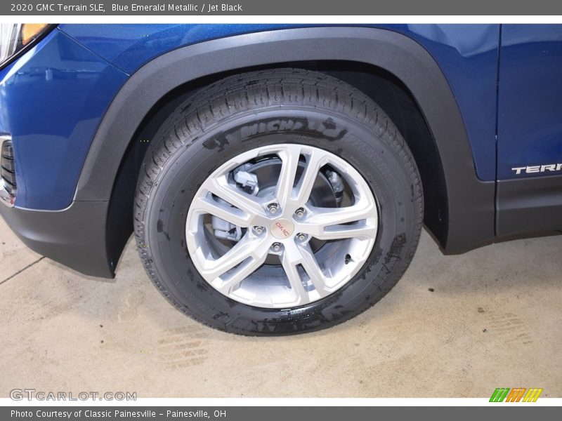Blue Emerald Metallic / Jet Black 2020 GMC Terrain SLE