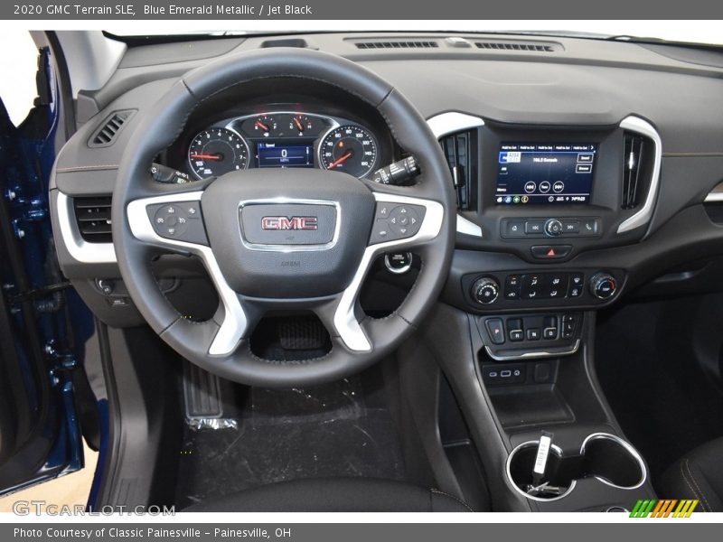Blue Emerald Metallic / Jet Black 2020 GMC Terrain SLE