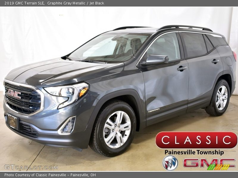 Graphite Gray Metallic / Jet Black 2019 GMC Terrain SLE