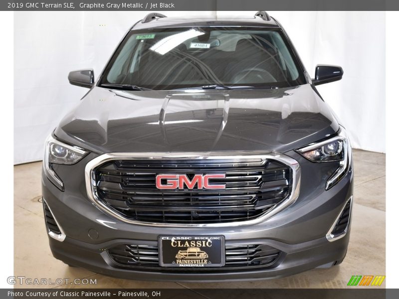 Graphite Gray Metallic / Jet Black 2019 GMC Terrain SLE