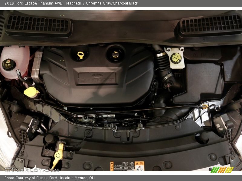 Magnetic / Chromite Gray/Charcoal Black 2019 Ford Escape Titanium 4WD