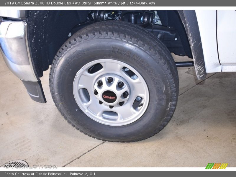 Summit White / Jet Black/­Dark Ash 2019 GMC Sierra 2500HD Double Cab 4WD Utility