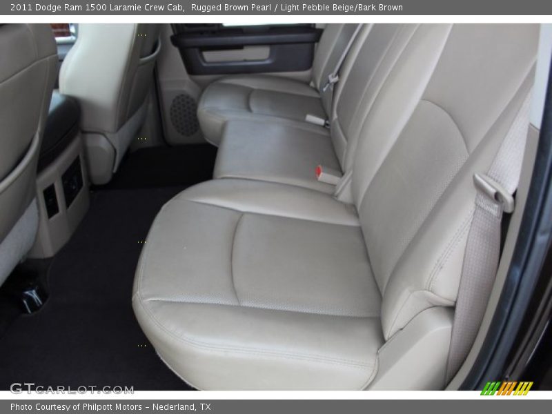 Rugged Brown Pearl / Light Pebble Beige/Bark Brown 2011 Dodge Ram 1500 Laramie Crew Cab