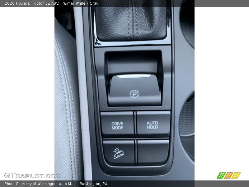 Winter White / Gray 2020 Hyundai Tucson SE AWD