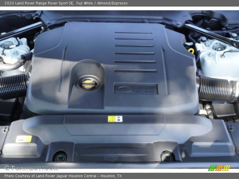 Fuji White / Almond/Espresso 2020 Land Rover Range Rover Sport SE
