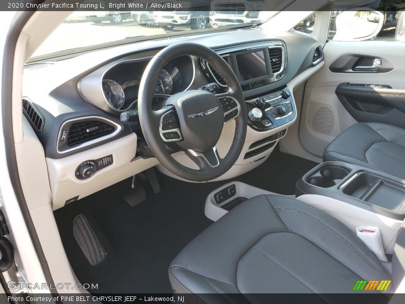 Bright White / Alloy/Black 2020 Chrysler Pacifica Touring L