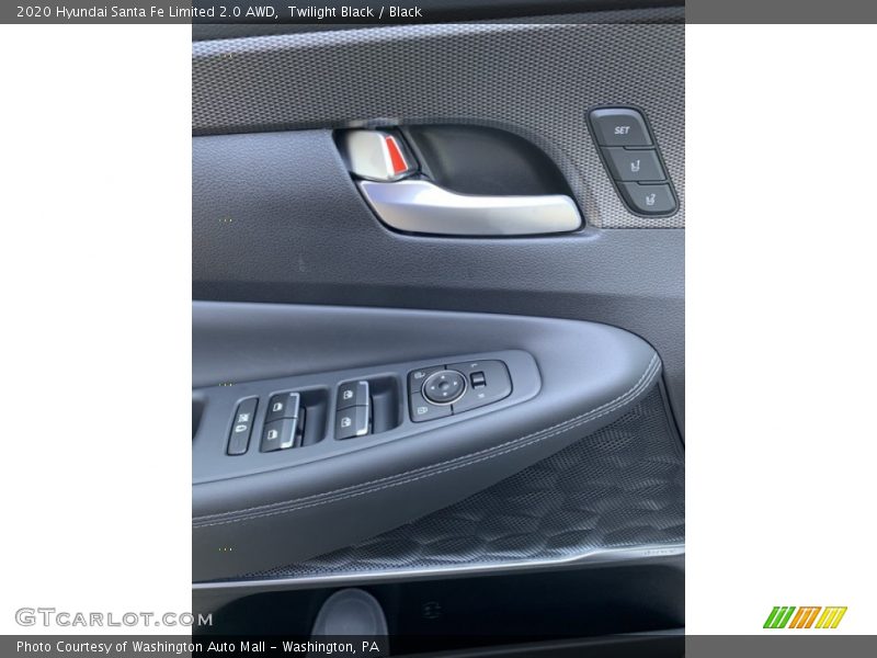 Twilight Black / Black 2020 Hyundai Santa Fe Limited 2.0 AWD