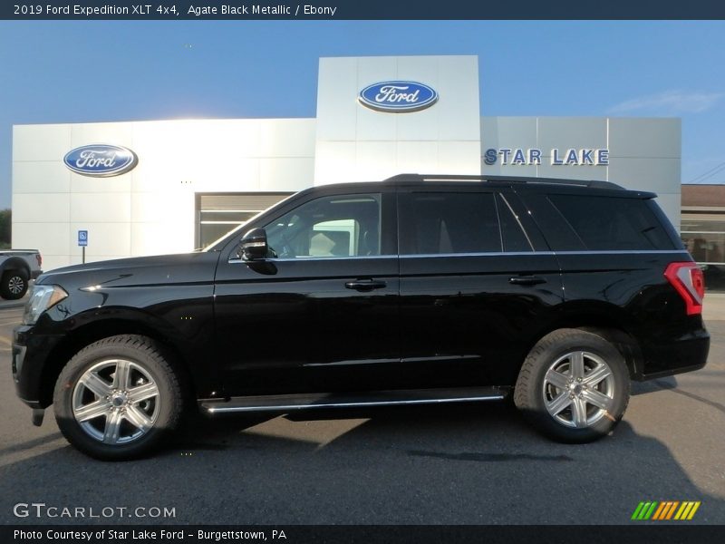 Agate Black Metallic / Ebony 2019 Ford Expedition XLT 4x4