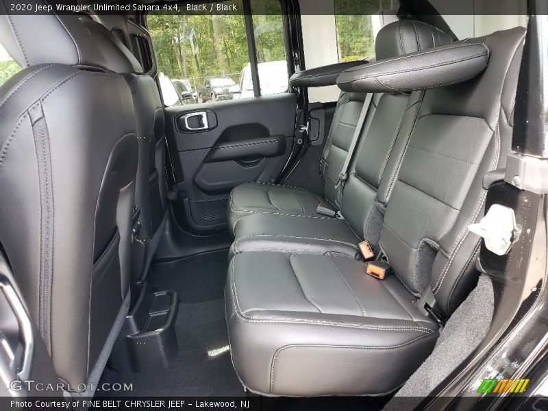 Black / Black 2020 Jeep Wrangler Unlimited Sahara 4x4