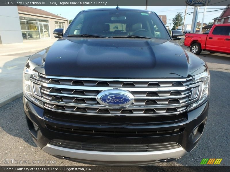 Agate Black Metallic / Ebony 2019 Ford Expedition XLT 4x4