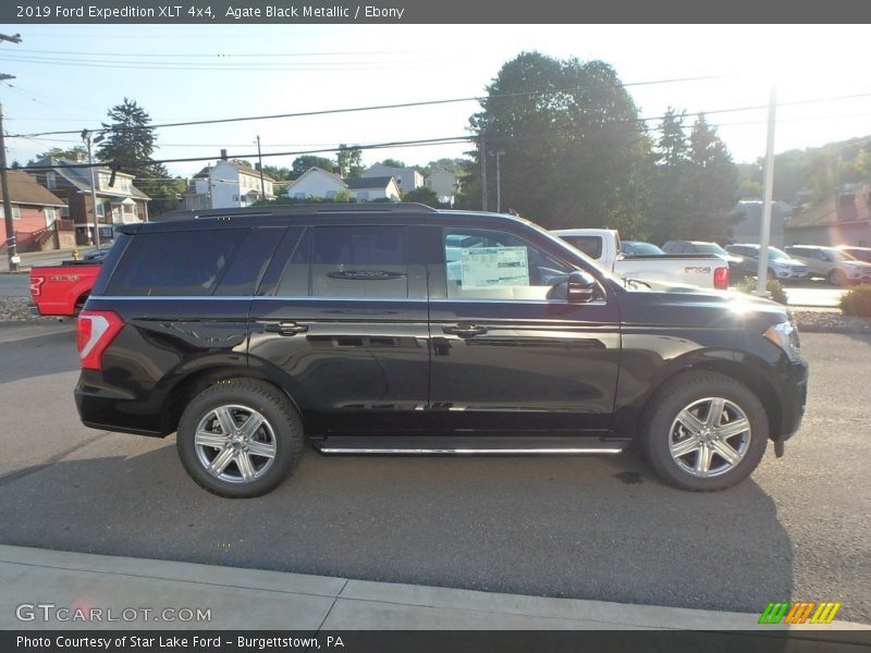 Agate Black Metallic / Ebony 2019 Ford Expedition XLT 4x4
