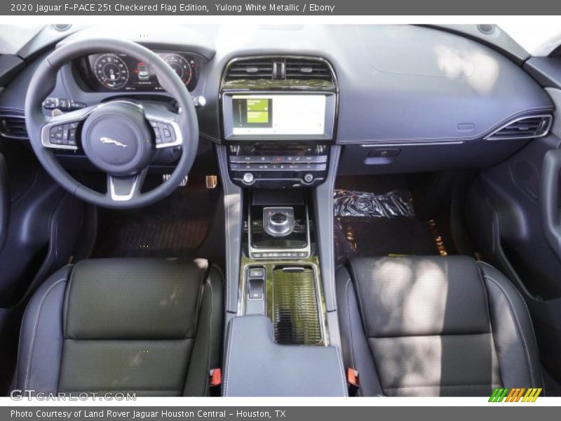 Yulong White Metallic / Ebony 2020 Jaguar F-PACE 25t Checkered Flag Edition