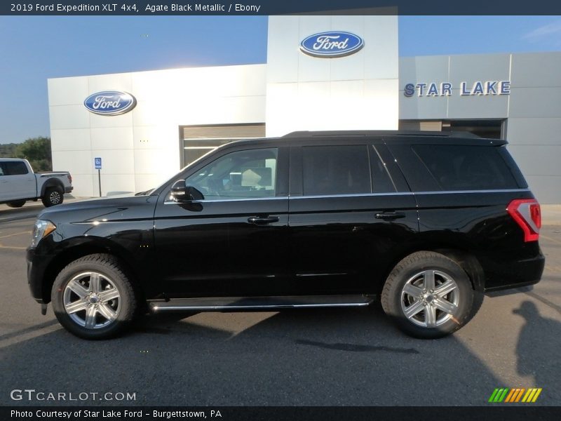 Agate Black Metallic / Ebony 2019 Ford Expedition XLT 4x4