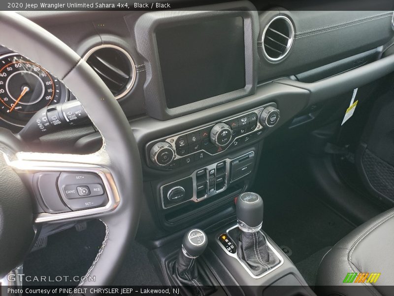 Black / Black 2020 Jeep Wrangler Unlimited Sahara 4x4