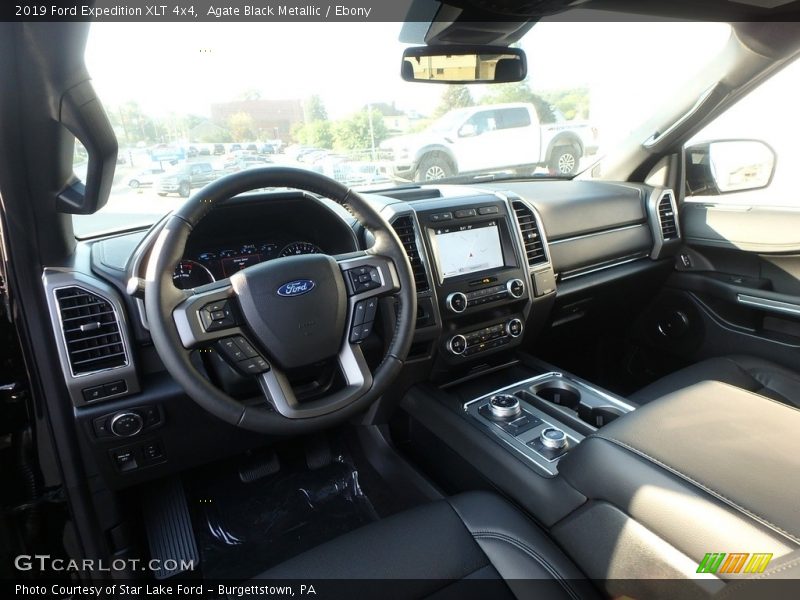 Agate Black Metallic / Ebony 2019 Ford Expedition XLT 4x4