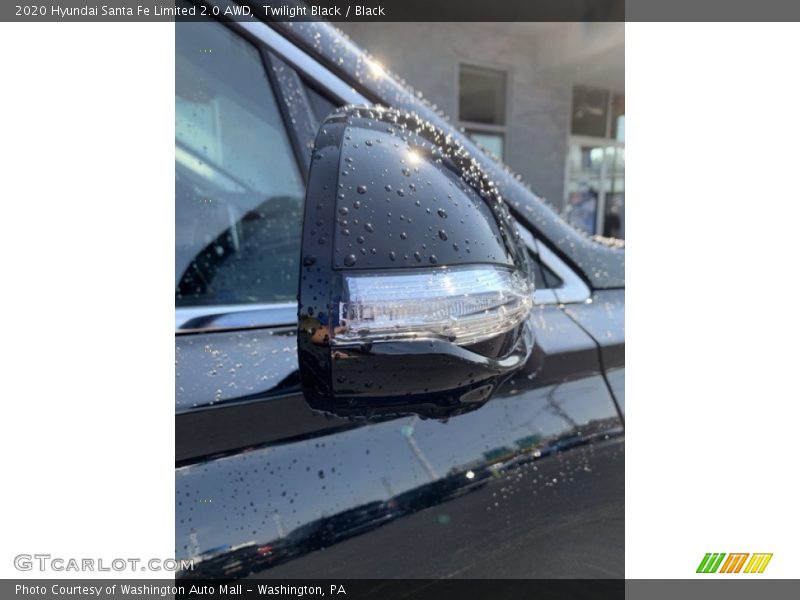 Twilight Black / Black 2020 Hyundai Santa Fe Limited 2.0 AWD