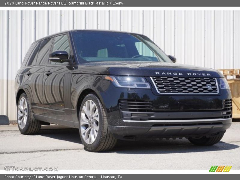 Santorini Black Metallic / Ebony 2020 Land Rover Range Rover HSE