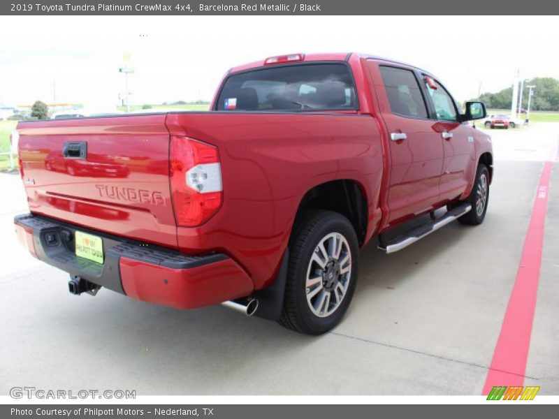 Barcelona Red Metallic / Black 2019 Toyota Tundra Platinum CrewMax 4x4