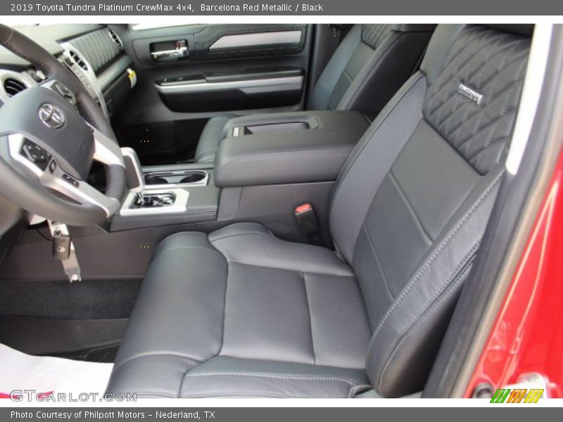 Barcelona Red Metallic / Black 2019 Toyota Tundra Platinum CrewMax 4x4