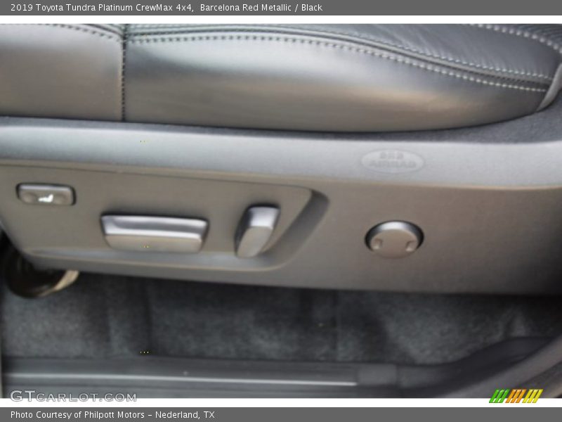 Barcelona Red Metallic / Black 2019 Toyota Tundra Platinum CrewMax 4x4