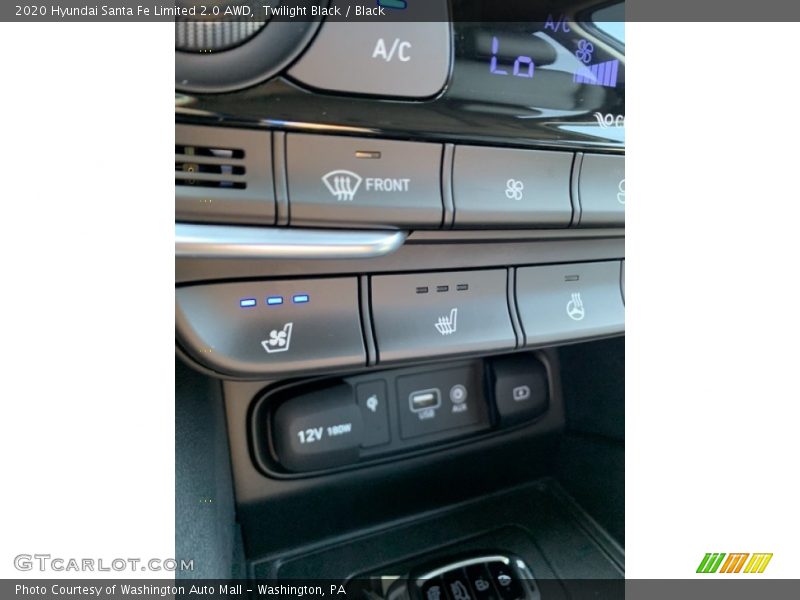 Twilight Black / Black 2020 Hyundai Santa Fe Limited 2.0 AWD