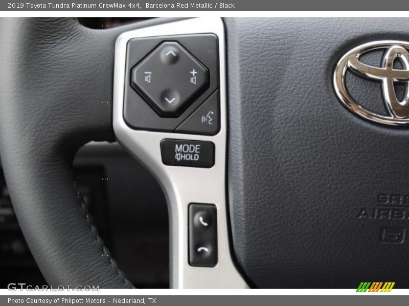 Barcelona Red Metallic / Black 2019 Toyota Tundra Platinum CrewMax 4x4