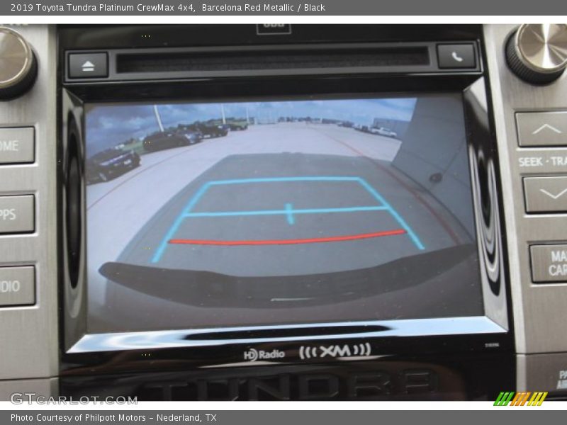 Barcelona Red Metallic / Black 2019 Toyota Tundra Platinum CrewMax 4x4