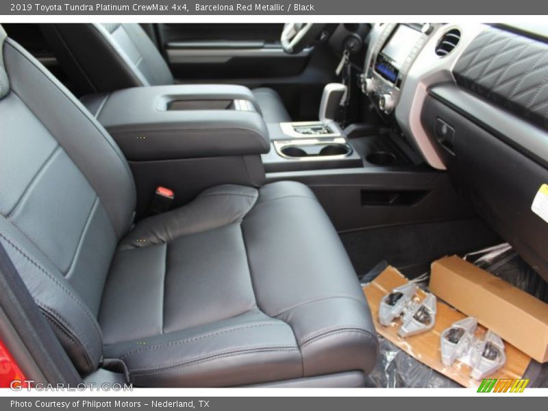 Barcelona Red Metallic / Black 2019 Toyota Tundra Platinum CrewMax 4x4