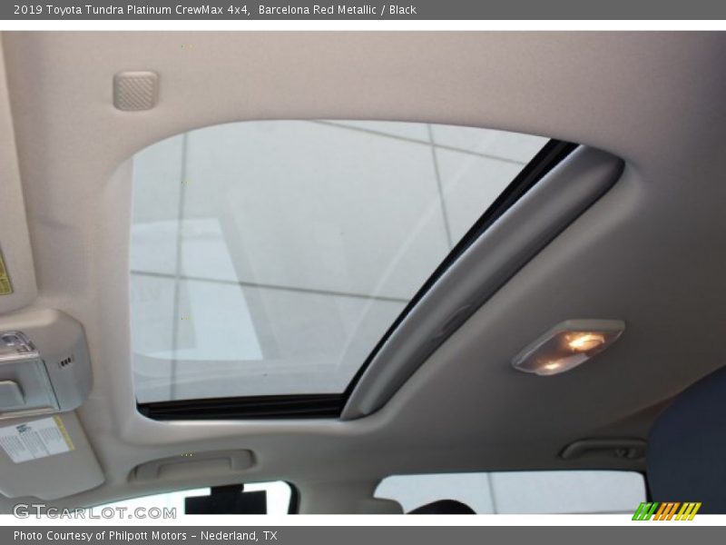Barcelona Red Metallic / Black 2019 Toyota Tundra Platinum CrewMax 4x4